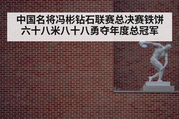 中国名将冯彬钻石联赛总决赛铁饼六十八米八十八勇夺年度总冠军